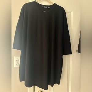 Black Oversized Men's Shirt